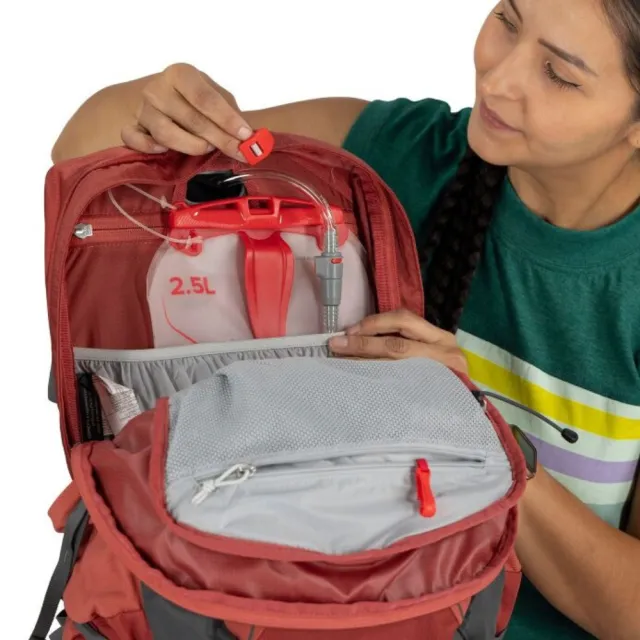 【Osprey】雙11 Tempest 22 輕量化登山背包 女 Anchor Blue (輕量旅行後背包 快速移動單車登山健