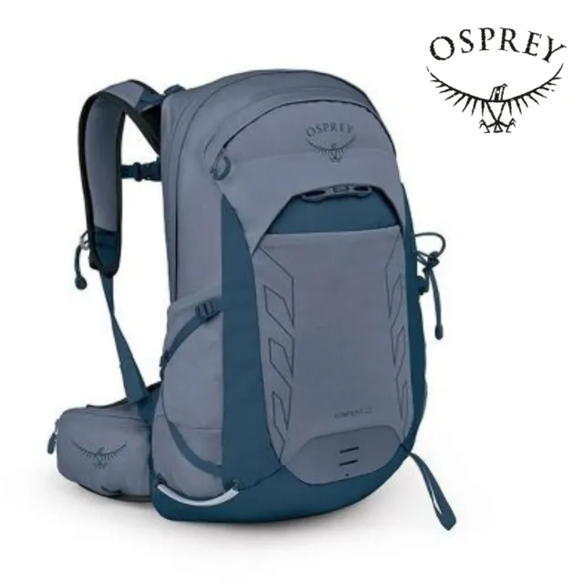 【Osprey】雙11 Tempest 22 輕量化登山背包 女 Anchor Blue (輕量旅行後背包 快速移動單車登山健