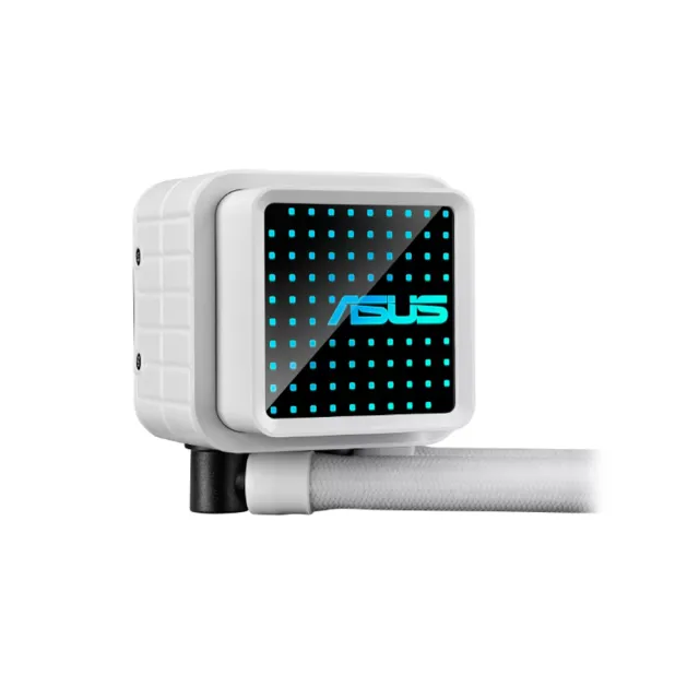 【ASUS 華碩】Prime LC 360 ARGB 一體式 CPU 水冷散熱器 - 靜謐白(PRIME-LC-360-ARGB-W)