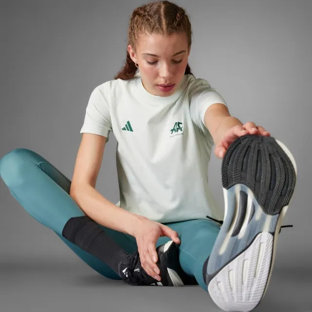 【adidas 愛迪達】OTR AR Tee UNI 男女 T恤 短袖上衣 運動上衣 慢跑 訓練 白(JC7367)