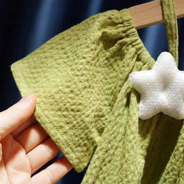 【安朵童舖】現貨韓版女童露肩甜美上衣兒童露肩吊帶上衣短袖上衣背心上衣短袖T恤背心T恤(17)