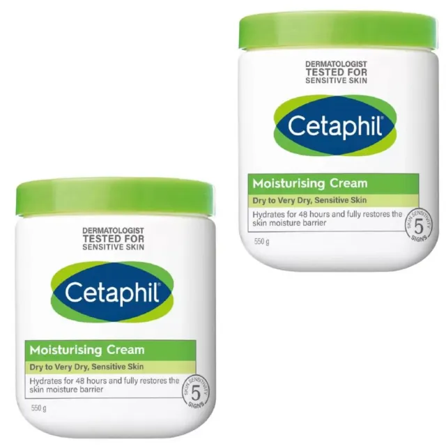【Cetaphil】長效潤膚霜x2罐(550g)