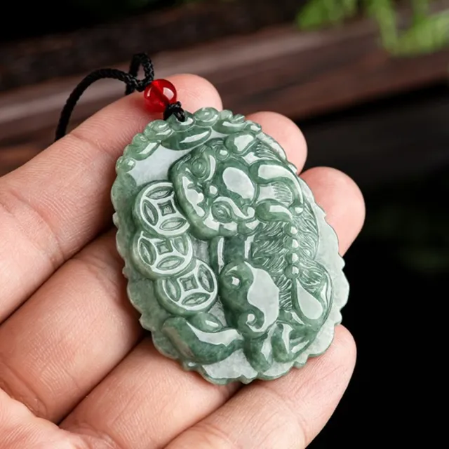 【Penny 珮妮】A貨翡翠三金錢貔貅吊墜項鍊毛衣鍊(母親節 父親節 送女友 交換禮物 生日 情人節 尾牙)