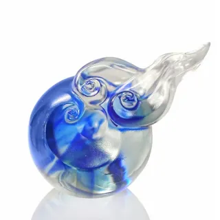 【琉璃工房 LIVING】行雲如意 入厝禮/台灣伴手禮(畢業/琉璃/禮物/玻璃/水晶/藝術品/企業)