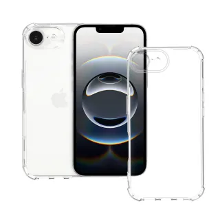 iPhone 16e 6.1吋空壓氣墊透明防摔保護殼