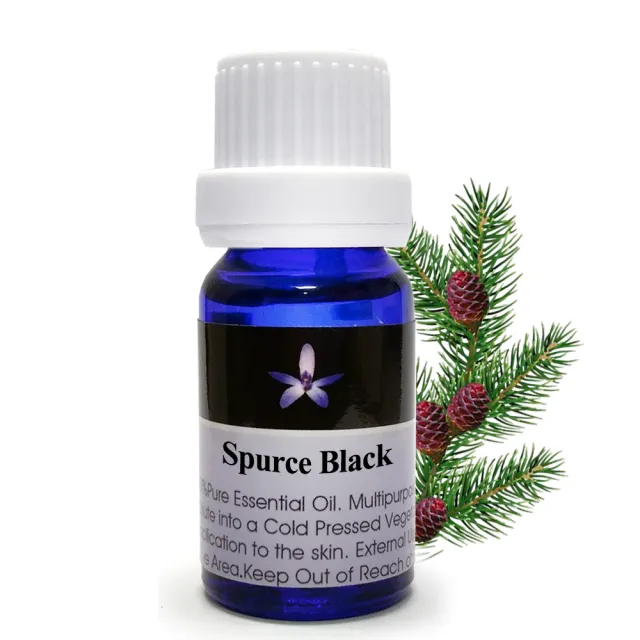 【BodyTemple 身體殿堂】100%黑雲杉芳療精油10ml(Spurce Black)