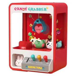 【啾愛你】兒電電動夾娃娃機內附30顆扭蛋(夾娃娃機/抓娃娃機)