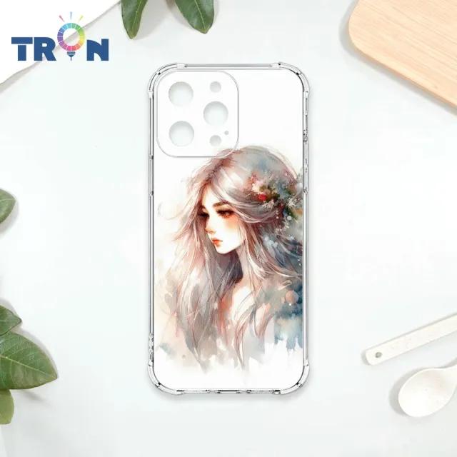 【TRON】OPPO系列 不愛笑的女孩 四角防摔軟殼手機殼(適用 OPPO A79)