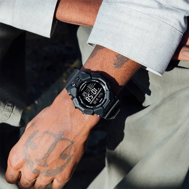【CASIO 卡西歐】G-SHOCK 10年電力 大螢幕電子錶 學生錶 送禮 禮物 推薦(GD-010-1A1)
