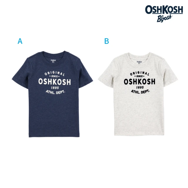 【OshKosh官方授權】小童經典品牌上衣－多款任選(美式童裝 嬰兒 吊帶褲 吊帶裙 包屁衣 牛仔 童裝 歡慶雙十)