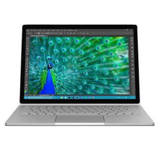 【Microsoft 微軟】B級福利品 13.5吋 纖薄平板電腦鍵盤組-銀色(Surface Book/i5-6300U/8G/256GB/W10)