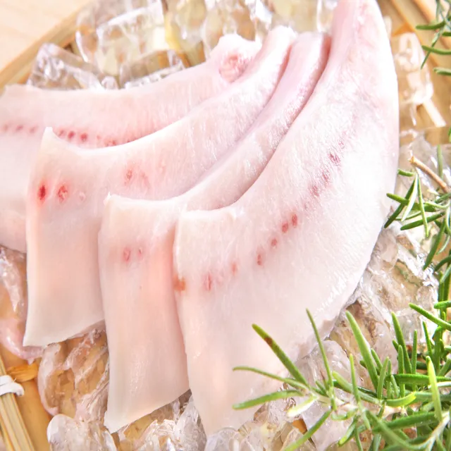 【華得水產】旗魚舅松阪腹肉片4包組(300g/包)