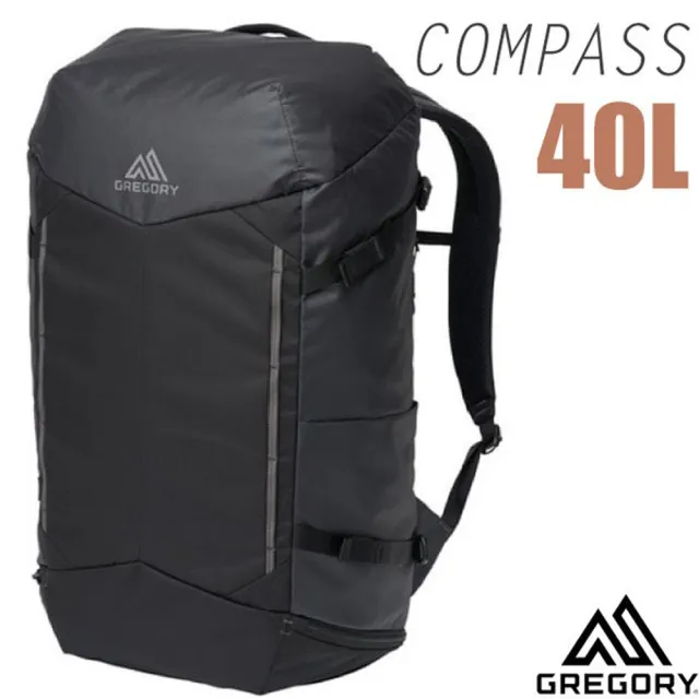 【Gregory】COMPASS 40L UR多功能電腦背包.雙肩後背包.旅行袋(142635-2480 宇宙黑)