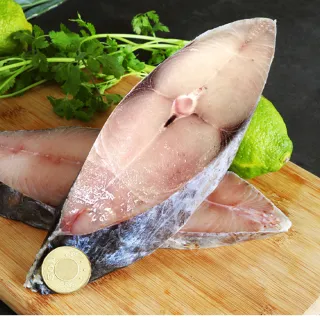 【優鮮配】厚切無肚洞輪切土魠魚7片(約300g/片-凍)