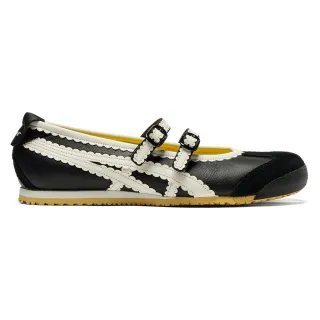 【Onitsuka Tiger】鬼塚虎 官方旗艦店  黑底白虎爪紋 MEXICO 66 TGRS(1182A678-001)