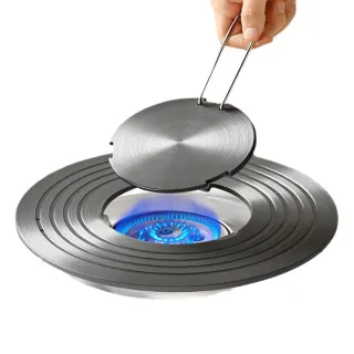 【PUSH!】廚房用品新款可拆卸導熱盤解凍盤瓦斯爐灶防燒黑鍋鍋底隔熱明火導熱板(可拆卸導熱板解凍板 D374)