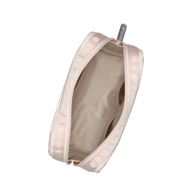 【Lesportsac】Rectangular Cosmetic 長形化妝包 收納包 送禮 禮物 推薦 女包(晨曦桃粉)