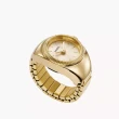 【FOSSIL】Watch Ring 手錶戒指 戒指錶-金 禮物 送禮 推薦(ES5246)