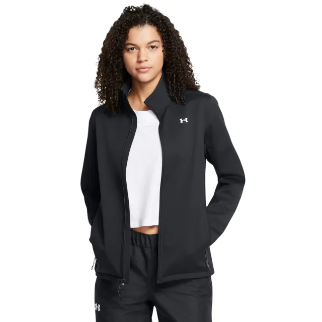 【UNDER ARMOUR】UA 女 Storm CGI SHIELD 防風外套_1371594-002(黑色)