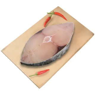 【賣魚的家】鮮凍厚切無肚洞土魠魚片 共6片組(350g±3%/片)