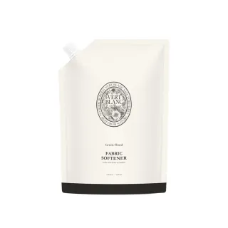 【VERTBLANC】寶寶天然衣物柔軟精補充裝｜綠野芬芳1000ml(通過國際過敏協會認證韓國原裝進口洗衣精)