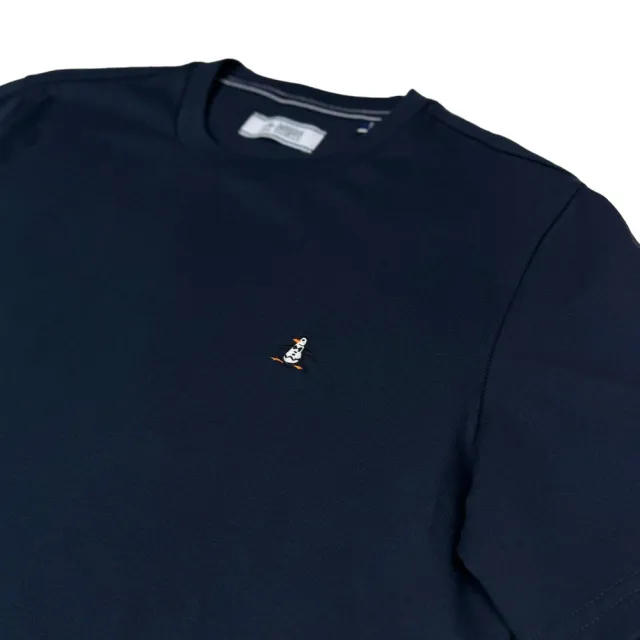 【Munsingwear】企鵝 素T penguin 彩標刺繡 有機棉 彈性 短T  Munsingwear 短袖 T恤 平輸品(1381BC3)