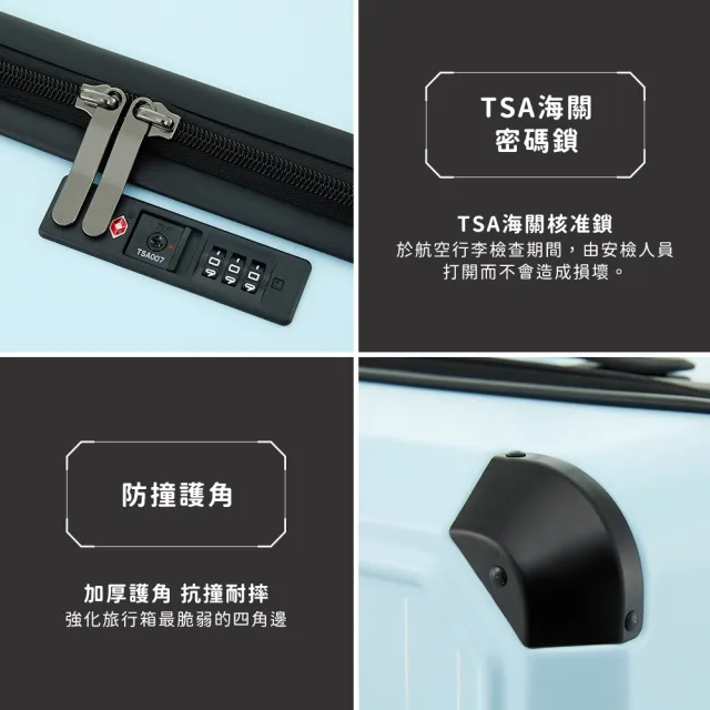 【TLCSTORE】mofusand貓福珊迪28吋行李箱 胖胖箱 旅行箱(貓鯊/貓兔款 2年保固 海關鎖 雙排飛機輪)