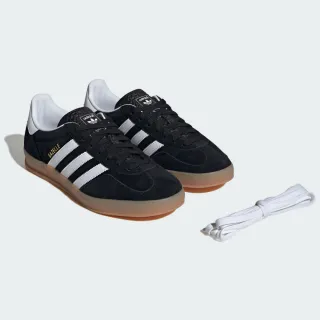 【adidas 愛迪達】GAZELLE INDOOR 運動休閒鞋 德訓鞋 滑板 復古 男鞋/女鞋 - Originals JI2060
