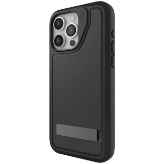 【ZAGG】iPhone 15 /15Pro 石墨烯磁吸支架手機保護殼(美國ZAGG 支架磁吸)