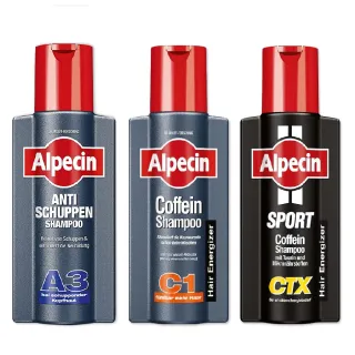 【Alpecin】強健髮根控油無矽靈咖啡因洗頭髮精凝露乳液250ml/瓶(運動護髮男士調理頭皮保濕滋潤髮質)