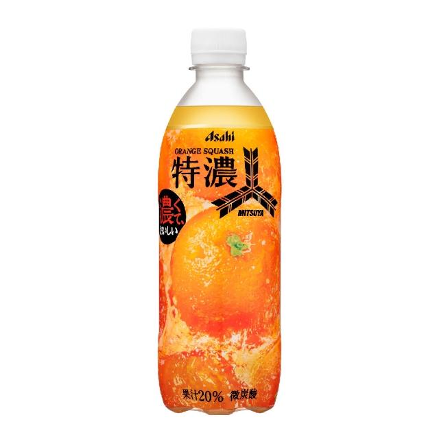 即期品【ASAHI 朝日】三矢特濃柳橙蘇打500mlx24入/箱