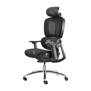 【b.a.l.f 琦晟】無腿靠款-人體工學透氣網椅 多項調節(鋁合金腳 移動坐墊 電競椅  辦公椅 躺椅 椅子)