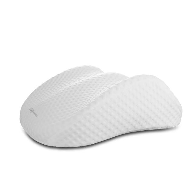 bgreen Relegs 記憶枕採用高階天絲表布，提供優異涼感與透氣效果，專為成人設計，具防蟎、抗菌功能，偏高枕心並有凹型設計，完美支撐頸椎。尺寸54x65x22cm，重量僅2.3kg，臺灣製造，白色系簡約風格，是您理想的睡眠夥伴。