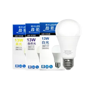 【Everlight 億光】10入組 LED燈泡 13W 全電壓 E27 戰鬥版 球泡燈 2025年最新款