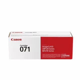 【Canon】CRG-071標準容量碳粉 適用機型：LBP122dw、MF272dw、MF275dw(CRG-071)