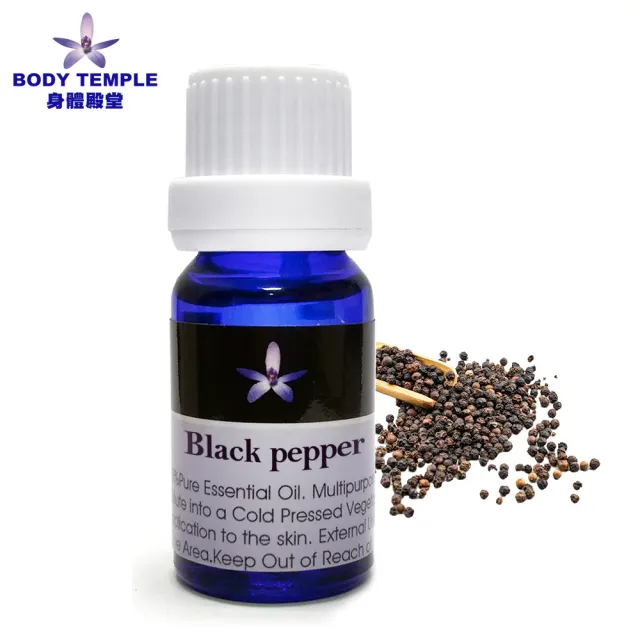 【Body Temple身體殿堂】黑胡椒芳療精油10ml(Black Pepper)(其他規格)