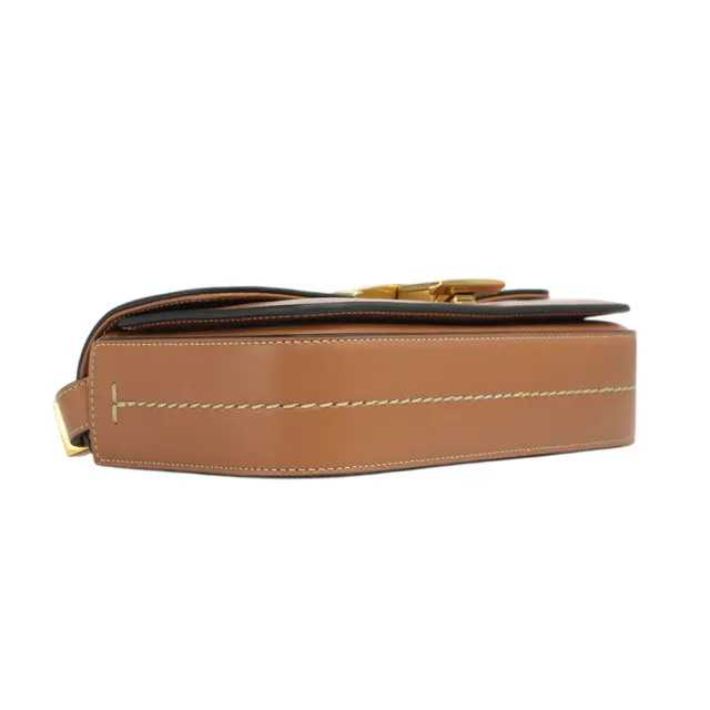 【TOD’S】T Timeless 光滑小牛皮翻蓋長型二用包(棕色)