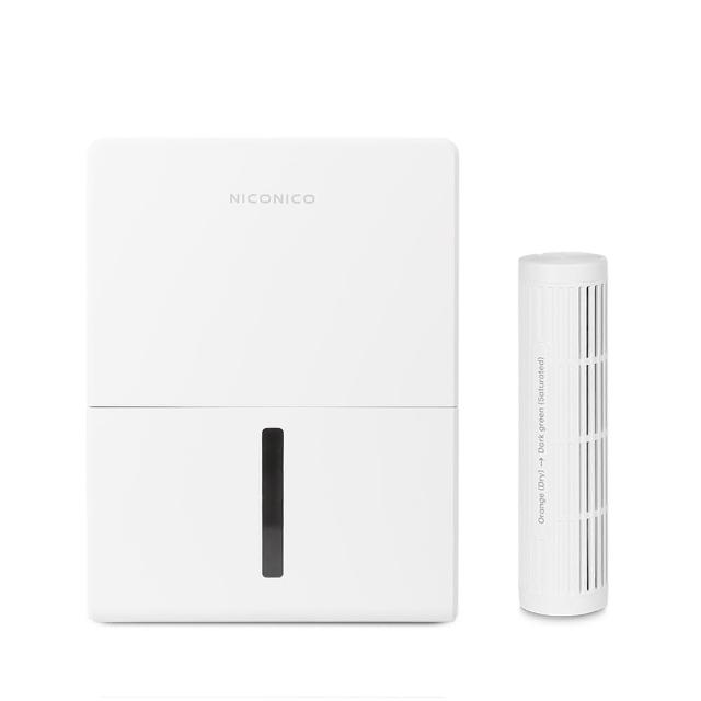 【NICONICO】除濕機x除濕棒 二合一電子除濕機 NI-DF2409(可重複使用 零耗材)