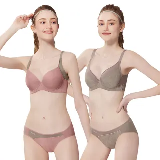 【Swear 思薇爾】2套組森活律動系列B-F罩軟鋼圈涼感模杯舒適包覆運動女內衣(兩款任選)