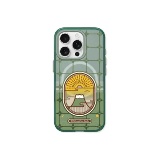 【RHINOSHIELD 犀牛盾】iPhone 16系列 JellyTint  MagSafe兼容 磁吸透明手機殼/鐵窗花 - 富士山(老屋顏)