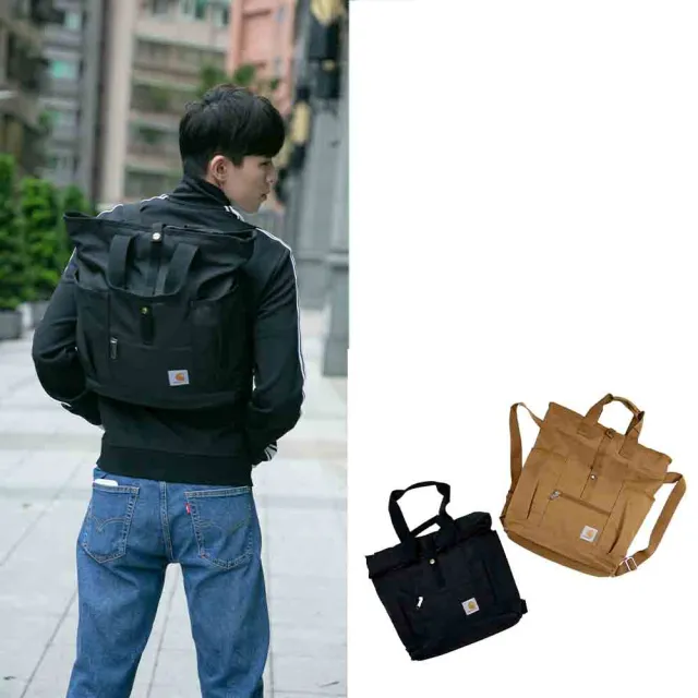 【carhartt】後背包 雙肩包 上折包 防水包 電腦包 托特包 筆電包 大容量 後背手提兩用包(