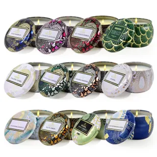 【VOLUSPA】香氛蠟燭-日式庭園 錫盒 4oz/113g(椰子蠟 多款任選 平行輸入)