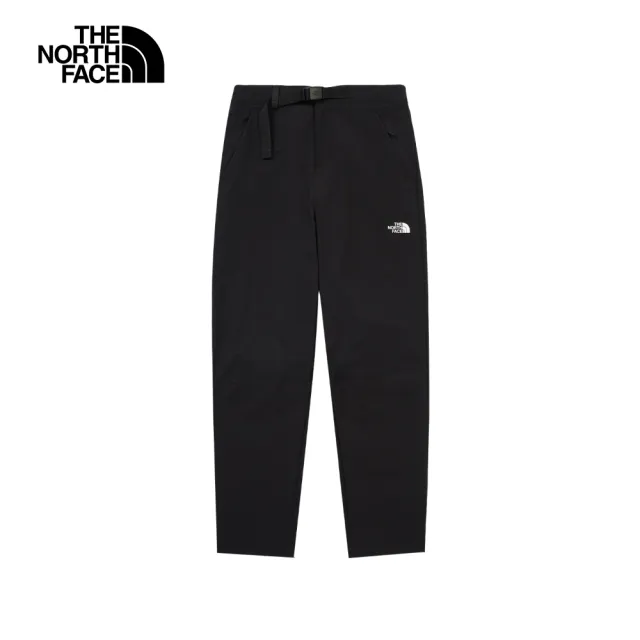 【The North Face】TNF 休閒 吸濕排汗戶外徒步長褲 W TREKKER PLUS PANT - AP 女 黑(NF0A8CJTJK3)