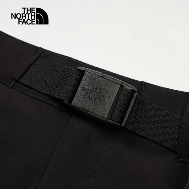【The North Face】TNF 休閒 吸濕排汗短褲 W HIKE TREKEER SHORT - AP 女 黑(NF0A8CK2JK3)