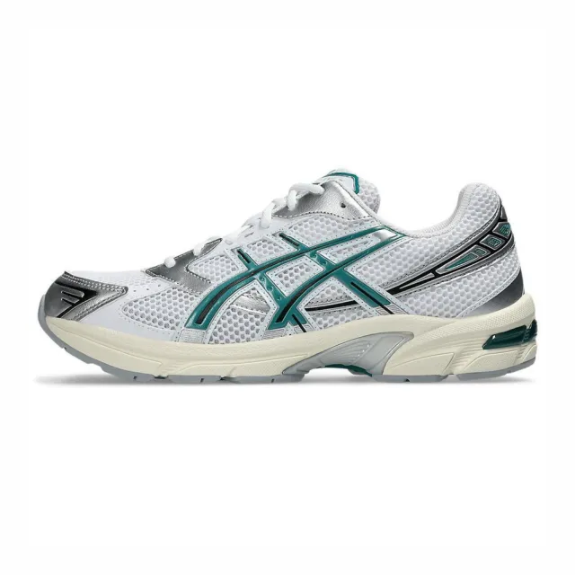 【asics 亞瑟士】Gel-1130 男女 運動休閒鞋 復古 舒適 穿搭 亞瑟士 白 綠(1203A609-100)
