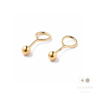 【路森金飾】黃金耳環(珠珠金重:0.29錢+-0.03錢)