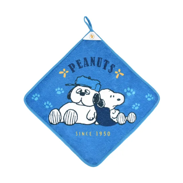 【SNOOPY 史努比】任選 75周年超細纖維擦手巾 擦拭巾-好麻吉(35X35公分)