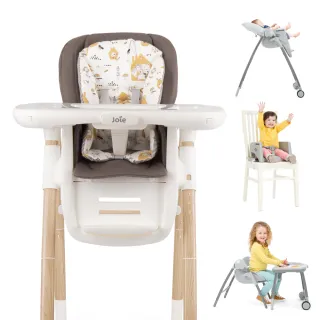 【Joie官方旗艦】multiply 6in1成長型多用途餐椅(兒童餐椅/學習餐椅/兒童椅-木腳紋)