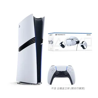【SONY 索尼】PS5 Pro 遊戲主機+《PS VR2 頭戴裝置》