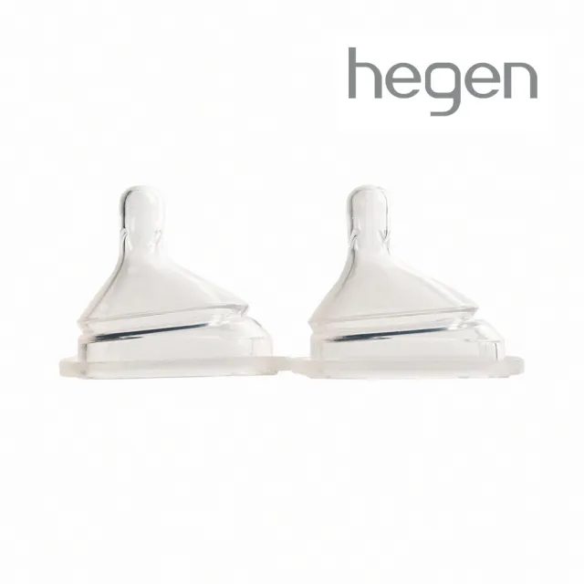 【hegen】總代理|防脹氣真實擬乳智慧奶嘴 兩入組(微慢速/慢速/中速/快速/Y型)